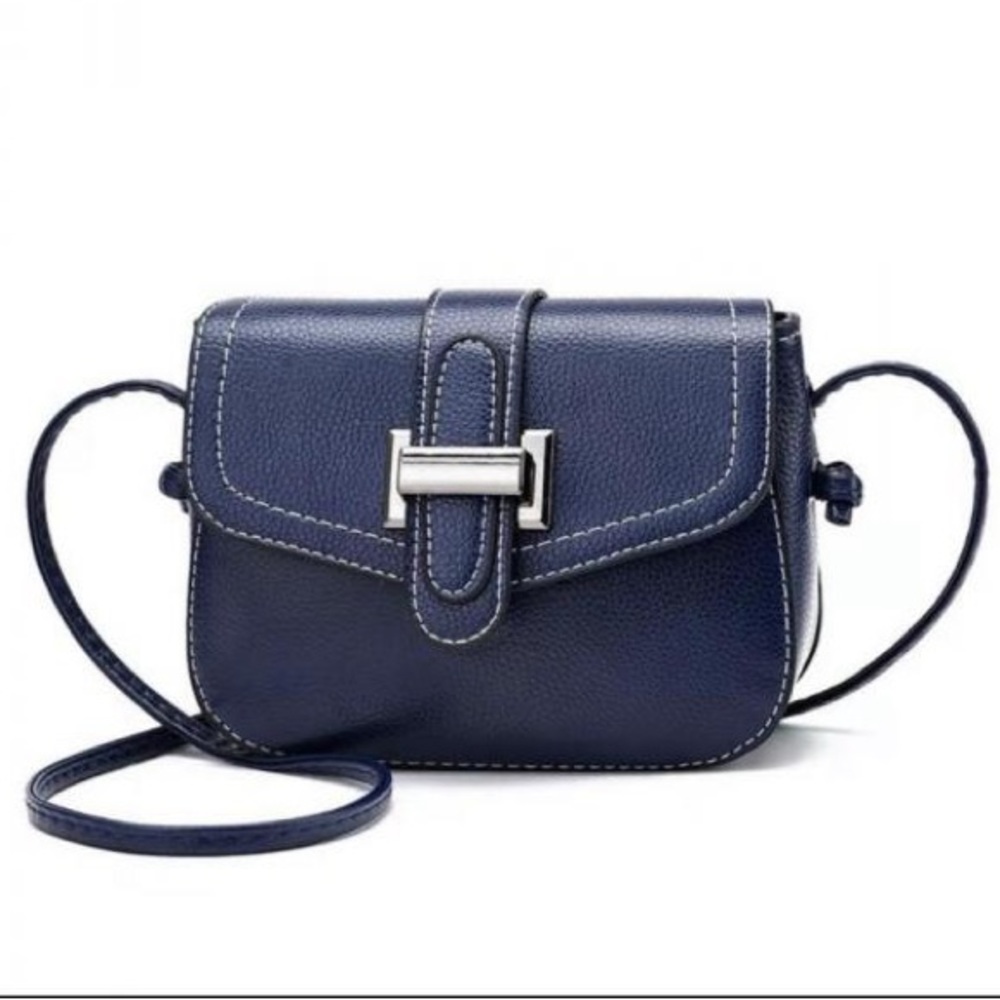 NWT - NAVY Crossbody Handbag - Vegan Leather **6 Colors Available**